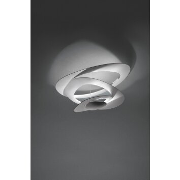 Artemide Pirce Mini Plafoniera LED Bianco, 1-Luce