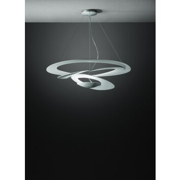 Artemide Pirce Lampada a Sospensione LED Bianco, 1-Luce