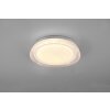 Reality Thea Plafoniera LED Bianco, 1-Luce, Telecomando, Cambia colore