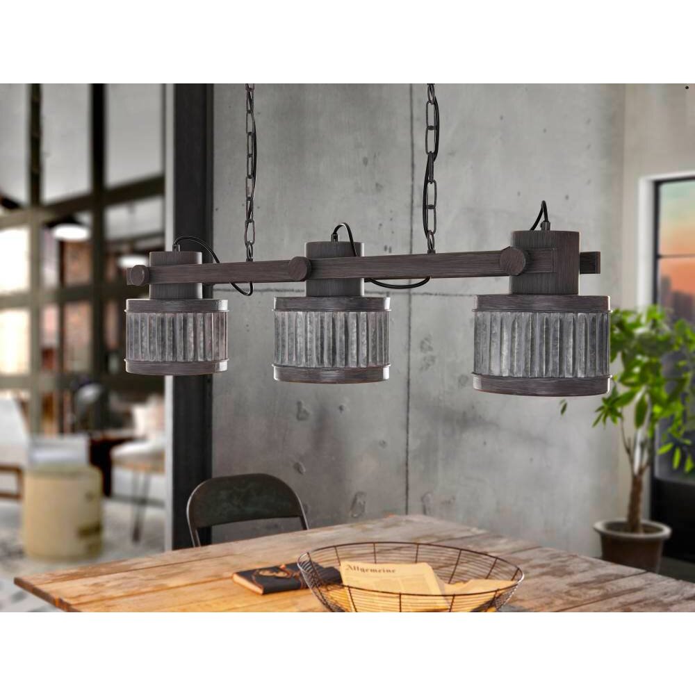 Eglo-Leuchten TURROCK Lampada a Sospensione, 3-Luci main product photo