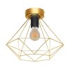 Eglo-Leuchten TARBES Plafoniera Ottone, 1-Luce