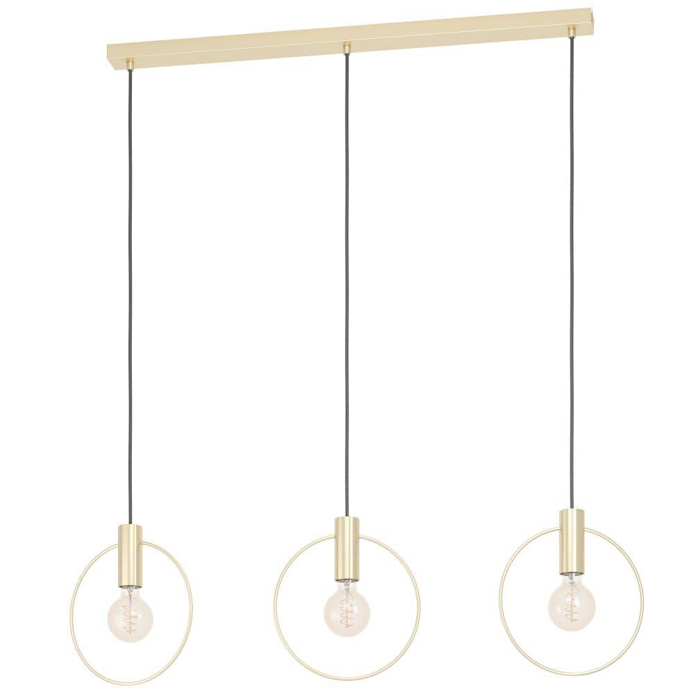 Eglo-Leuchten MANIZALES Lampada a Sospensione Ottone, 3-Luci main product photo