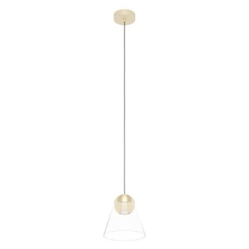 Eglo-Leuchten CERASELLA Lampada a Sospensione LED Ottone, 1-Luce