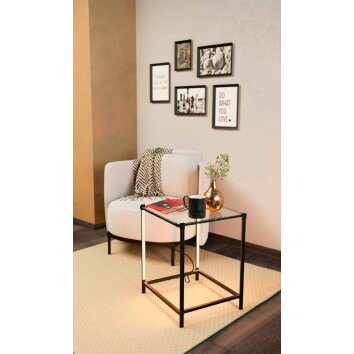 Eglo-Leuchten NARANJO Lampada da tavolo LED Nero, 4-Luci