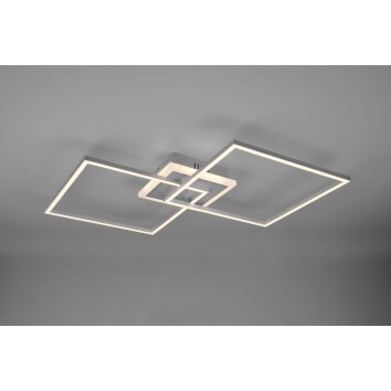 Reality Arribo Plafoniera LED Titanio, 3-Luci, Telecomando, Cambia colore