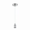 Globo OLIVER Lampadario a sospensione Acciaio satinato, 1-Luce