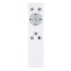 Globo MANNI Plafoniera LED Bianco, 1-Luce, Telecomando