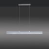 Paul-Neuhaus Q-ADRIANA Lampada a Sospensione LED Alluminio, 2-Luci, Telecomando