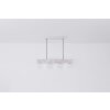 Globo CHARLY Lampadario a sospensione Legno chiaro, 4-Luci