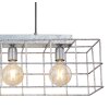 Globo MERRIL Lampadario a sospensione Zincato, 4-Luci