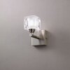 Mantra CUADRAX SATIN Applique Nichel opaco, 1-Luce