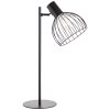 Brilliant-Leuchten Blacky Lampada da tavolo Nero, 1-Luce