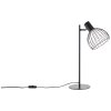 Brilliant-Leuchten Blacky Lampada da tavolo Nero, 1-Luce