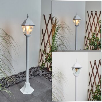 Naofe Lampioncino Segnapasso Bianco, 1-Luce