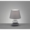 Fischer-Honsel Pibe Lampada da tavolo Grigio, 1-Luce