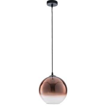 Luce-Design Marte Lampada a Sospensione Nero, 1-Luce