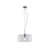 Luce-Design Gibus Lampada a Sospensione Cromo, 1-Luce