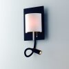 Luce-Design Pop Applique LED Nero, 2-Luci