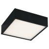 Luce-Design Klio Plafoniera LED Nero, 1-Luce