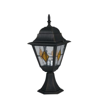 Lutec Pisa Lampada con piedistallo Antracite, 1-Luce