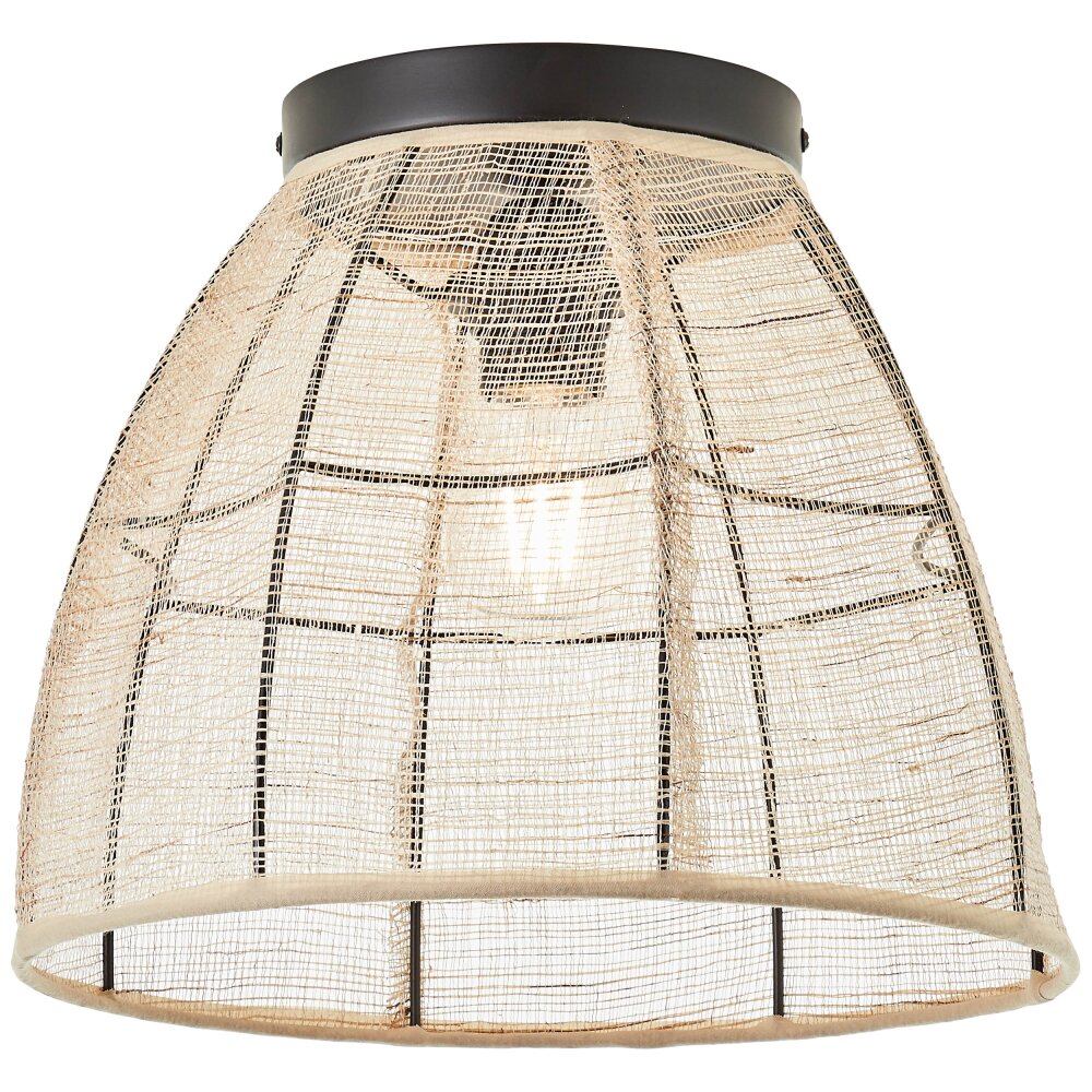 Brilliant-Leuchten Tanah Plafoniera Nero, 1-Luce main product photo
