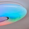 Page Plafoniera LED, 2-Luci, Telecomando, Cambia colore