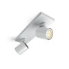 Philips Hue Ambiance White Runner Set di base per spot a soffitto LED Bianco, 2-Luci, Telecomando