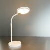 Fischer-Honsel Luna Lampada da tavolo LED Bianco, 1-Luce