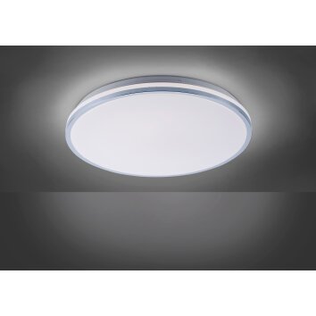 Leuchten-Direkt ISABELL Plafoniera LED Cromo, 1-Luce