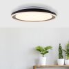 Brilliant Pederson Plafoniera LED Nero, 1-Luce