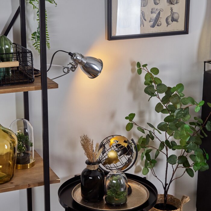 Brienz Lampada con pinza Cromo, 1-Luce