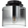 Plafoniera Brilliant Beth Nero, 1-Luce