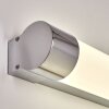 Morges Lampada da specchio LED Cromo, Bianco, 1-Luce