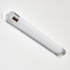 Morges Lampada da specchio LED Cromo, Bianco, 1-Luce