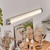 Morges Lampada da specchio LED Cromo, con effetto brillante, Bianco, 1-Luce