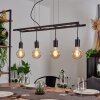 Susillon Lampada a Sospensione Nero, 4-Luci