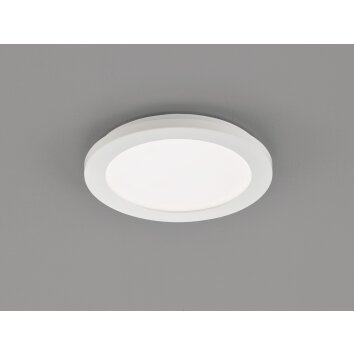 Fischer-Honsel Gotland Plafoniera LED Crema, Bianco, 1-Luce