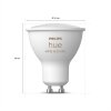 Philips Hue White & Color Ambiance LED GU10 5 Watt 2000 - 6500 Kelvin 230 Lumen