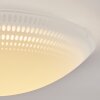 Worben Plafoniera LED Bianco, 1-Luce