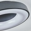 Sachseln Plafoniera LED Nero, 1-Luce