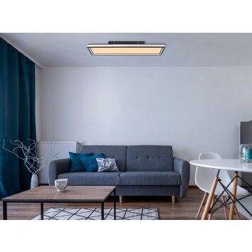 Globo JESSY Plafoniera LED Nero, 1-Luce
