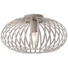 Brilliant Bremen Plafoniera Grigio, 1-Luce