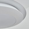 Ittingen Lampadario a sospensione LED Bianco, 1-Luce, Cambia colore