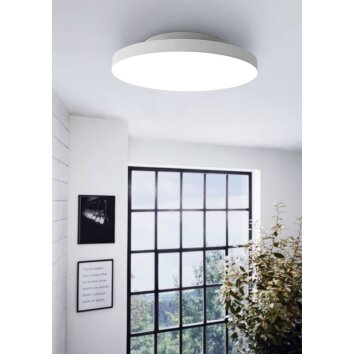 Eglo TURCONA-Z Plafoniera LED Bianco, 1-Luce, Cambia colore