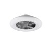 Reality Visby Ventilatore Cromo, 1-Luce