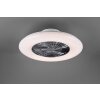 Reality Visby Ventilatore Cromo, 1-Luce