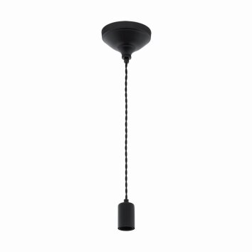 Eglo YORTH Lampadario a sospensione Nero, 1-Luce