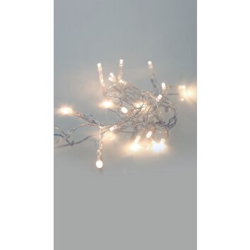 Globo Catenaria luminosa LED Bianco, 30-Luci
