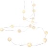 Globo Catenaria luminosa LED Bianco, 20-Luci