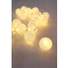 Globo Catenaria luminosa LED Bianco, 20-Luci